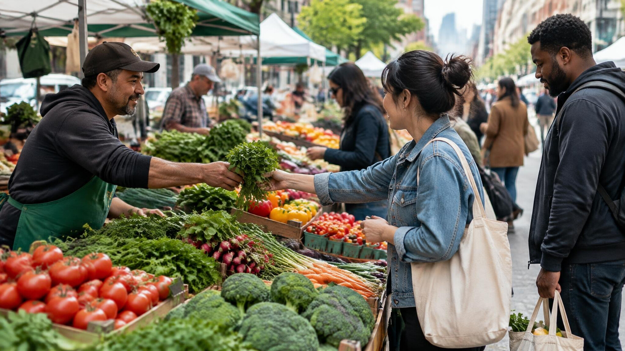street market vendors